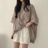 KHAKI | ビッグTシャツ | LETee