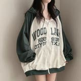 GREEN | ロゴ パーカー | LETee