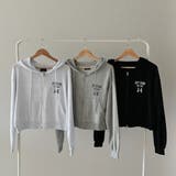 BLACK | 24 ロゴ パーカー | LETee