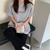 ロゴプリント ビッグTシャツ | LETee | 詳細画像4
