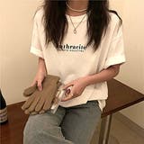 ロゴプリント ビッグTシャツ | LETee | 詳細画像5
