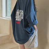 バックロゴプリント ビッグTシャツ | LETee | 詳細画像10