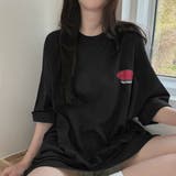 バックロゴプリント ビッグTシャツ | LETee | 詳細画像1