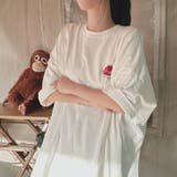 バックロゴプリント ビッグTシャツ | LETee | 詳細画像17