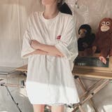 バックロゴプリント ビッグTシャツ | LETee | 詳細画像18