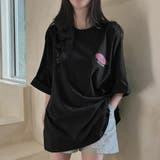バックロゴプリント ビッグTシャツ | LETee | 詳細画像4