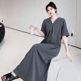 GREY | 半袖ワンピース | LETee