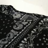 バンダナ柄ショルダーオープンシャツ ゆったり リラックス | Lips | 詳細画像4