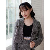 2wayスリーブspringツイードジャケット | LIPSERVICE | 詳細画像1 