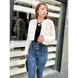 カッティングショートファージャケット | LIPSERVICE | 詳細画像5 