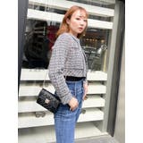 glossy tweedノーカラージャケット | LIPSERVICE | 詳細画像9 