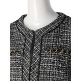 glossy tweedノーカラージャケット | LIPSERVICE | 詳細画像28 