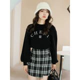 VITチェック台形スカート | LIPSERVICE | 詳細画像2