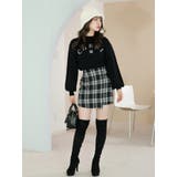 VITチェック台形スカート | LIPSERVICE | 詳細画像5