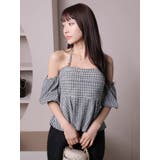 バストギャザーオフショルトップス | LIPSERVICE | 詳細画像24