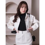 lady denimクロップドGジャン | LIPSERVICE | 詳細画像4