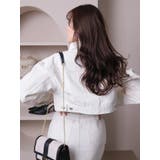 lady denimクロップドGジャン | LIPSERVICE | 詳細画像7