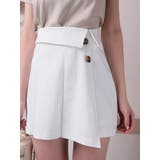 インナーSPT付アシメプリーツスカート | LIPSERVICE | 詳細画像9 