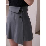 インナーSPT付アシメプリーツスカート | LIPSERVICE | 詳細画像23 