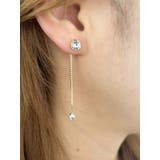 ゴールド | ドロップジュエルピアス | LIPSERVICE