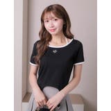 クロップドガーターカットトップス | LIPSERVICE | 詳細画像1