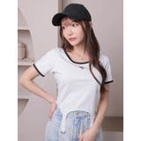 クロップドガーターカットトップス | LIPSERVICE | 詳細画像2
