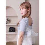 バックリボンリブニット | LIPSERVICE | 詳細画像7 