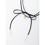 ハートチャーム付スエードチョーカー | LIPSERVICE | 詳細画像4