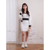 バイカラースウェットアンサンブルパーカー | LIPSERVICE | 詳細画像6 