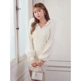 ファーフードニットワンピース | LIPSERVICE | 詳細画像4