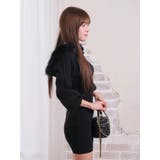 ファーフードニットワンピース | LIPSERVICE | 詳細画像13