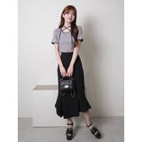 ランダムヘムストレッチマーメイドスカート | LIPSERVICE | 詳細画像6