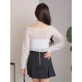 ベアセットストラップオフショルレーストップス | LIPSERVICE | 詳細画像9 