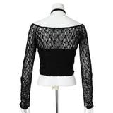 ベアセットストラップオフショルレーストップス | LIPSERVICE | 詳細画像19 