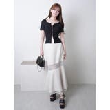 インナーショーパン付レース切替マーメイドスカート | LIPSERVICE | 詳細画像4 