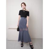 インナーショーパン付レース切替マーメイドスカート | LIPSERVICE | 詳細画像10 