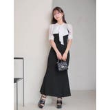 シアーブラウスレイヤードニットキャミワンピース | LIPSERVICE | 詳細画像26