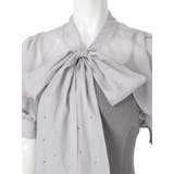 シアーブラウスレイヤードニットキャミワンピース | LIPSERVICE | 詳細画像47