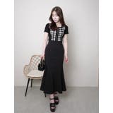 バックスピンドルストレッチマーメイドスカート | LIPSERVICE | 詳細画像17 