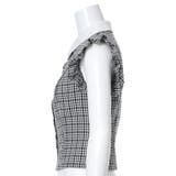 デコルテオープンフリルスリーブブラウス | LIPSERVICE | 詳細画像26 