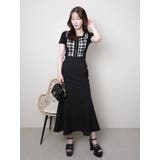 フロントZIPチェックジャガードニット | LIPSERVICE | 詳細画像26 