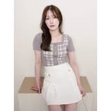 フロントZIPチェックジャガードニット | LIPSERVICE | 詳細画像40 