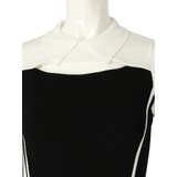 デコルテオープンチェックジャガードワンピース | LIPSERVICE | 詳細画像40