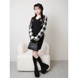 レトロチェックアンサンブルニットワンピース | LIPSERVICE | 詳細画像9