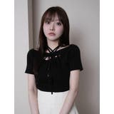 デコルテオープンチョーカーニット | LIPSERVICE | 詳細画像8 