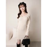 サイドレーススピンドルニットワンピース | LIPSERVICE | 詳細画像7 