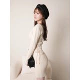 サイドレーススピンドルニットワンピース | LIPSERVICE | 詳細画像10 