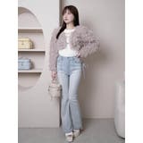 ボリュームフリンジカーディガン | LIPSERVICE | 詳細画像13 