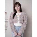 ボリュームフリンジカーディガン | LIPSERVICE | 詳細画像14 