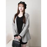 ダブルボタンテーラードジャケット | LIPSERVICE | 詳細画像14 